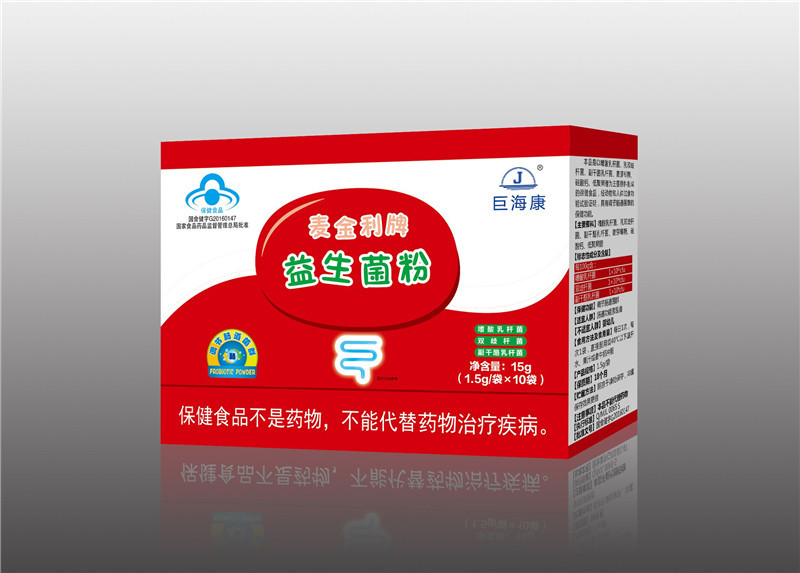  巨?？?麥金利牌益生菌粉 